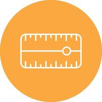 Dial Line Multi Circle Icon vector