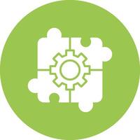 Fossil Fuels Glyph Multi Circle Icon vector
