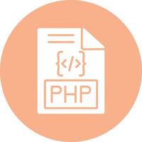 Php Glyph Multi Circle Icon vector