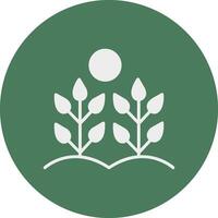 Agricultural Automationc Glyph Multi Circle Icon vector