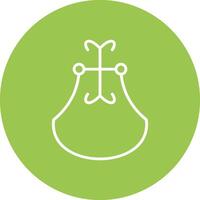 Door Knocker Line Multi Circle Icon vector
