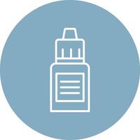 Serum Line Multi Circle Icon vector