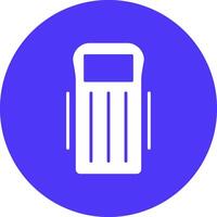 Float Glyph Multi Circle Icon vector