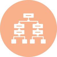TimeGlyph Multi Circle Glyph Multi Circle Icon vector