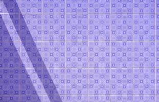 Sunlight and shadow on surface of purple tile wall background inside of home photo