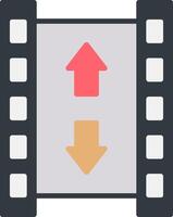 Roll Flat Icon Design vector
