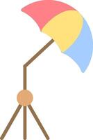 Umbrella Flat Icon Design vector