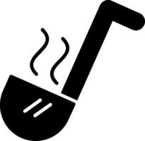 Ladle Glyph Icon Design vector