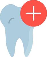 Dentist Flat Icon Design vector