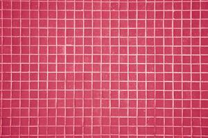 Ceramic tile close-up, texture and abstract background, concept Viva Magenta. photo