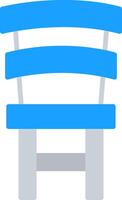 Dining Chair Flat Icon Design vector