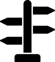 Sign Glyph Icon Design vector