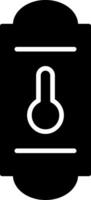 Handle Glyph Icon Design vector