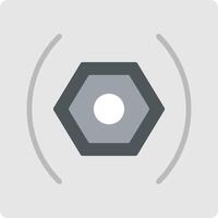 Bracket Flat Icon Design vector