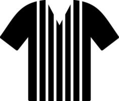 Shirt Glyph Icon Design vector