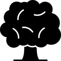 Tree Glyph Icon Design vector