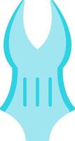 Swimming Suit Flat Icon Design vector