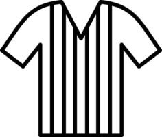 Shirt Line Icon Design vector