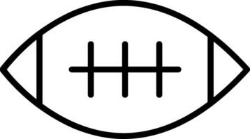 Football Line Icon Design vector