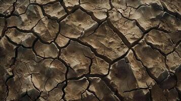 Dry cracked land background vertical photo