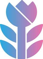 Macro Glyph Gradient Icon Design vector
