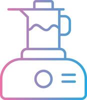 Juicer Line Gradient Icon Design vector