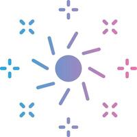 Lights Glyph Gradient Icon Design vector