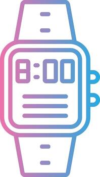 Time Line Gradient Icon Design vector