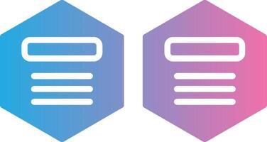 Infographic Elements Glyph Gradient Icon Design vector