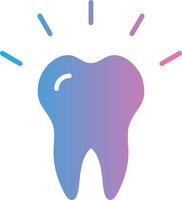 Artificial Glyph Gradient Icon Design vector