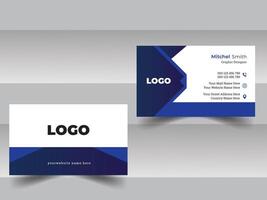 Business Card Design Template vector