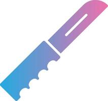 Pocket Knife Glyph Gradient Icon Design vector