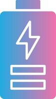Cell Glyph Gradient Icon Design vector