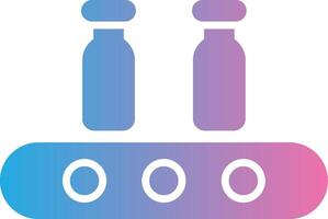 Assembly Glyph Gradient Multi Circle Glyph Gradient Icon Design vector