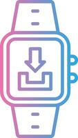 Download Line Gradient Icon Design vector