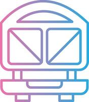 Sandwich Press Line Gradient Icon Design vector