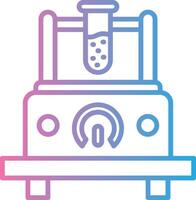 Measuring Device Line Gradient Icon Design vector