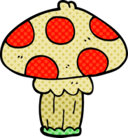 champignon vénéneux de dessin animé png