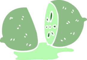 cartoon doodle citrus fruit png