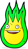 cartoon friendly fireball png