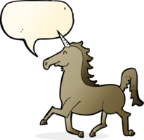 cartoon unicorn with speech bubble png