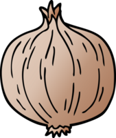 cartoon doodle onion png