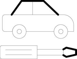 Workshop Line Icon Design vector