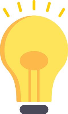 Bulb Flat Icon Design