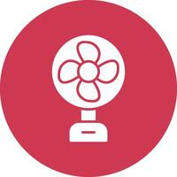 Fan Glyph Multi Circle Icon vector