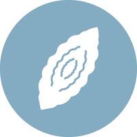 Bitter Glyph Multi Circle Icon vector
