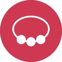 Bangle Glyph Multi Circle Icon vector