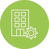 Firm Line Multi Circle Icon vector