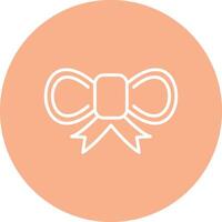 Bow Line Multi Circle Icon vector