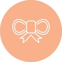 Bow Line Multi Circle Icon vector